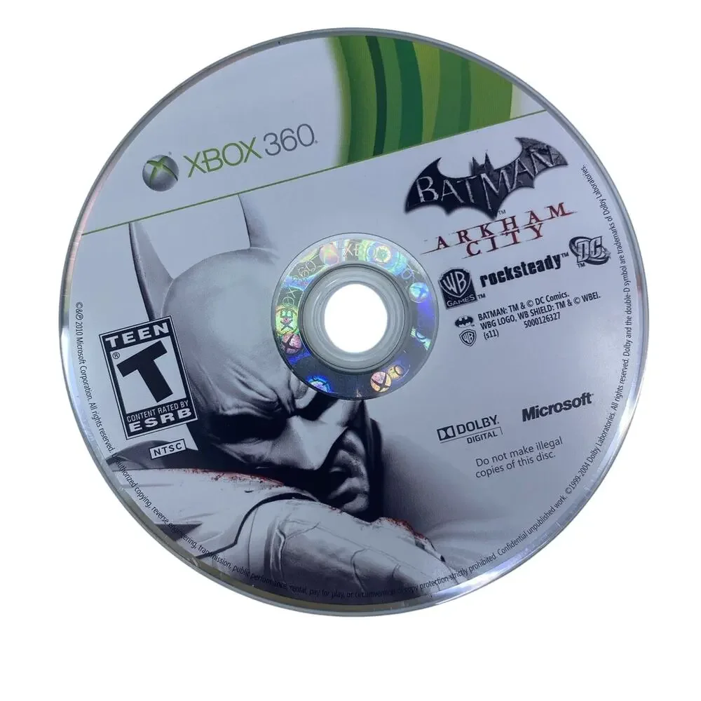 Batman Arkham Origins CIB & Arkham City Xbox 360 Game Lot Complete Tested